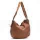 Italienische Damen Schultertasche ROMINA tan