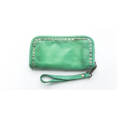 Geldbörse Clutch Felicia Leder verde