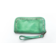 Felicia Leather Wallet Clutch Verde