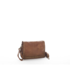 Women’s pochette clutch bag ELENA - tan