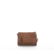Elena Women's Pochette & Clutch in Vegetable-Tanned Calf Leather – Tan