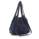 Italian women's bucket bag ANTONELLA - blue