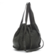 Italian women's bucket bag ANTONELLA - green