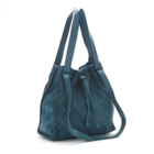 Beuteltasche Antonella Leder ottanio