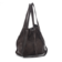 Beuteltasche Antonella Leder dunkelbraun