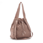 Women's bucket bag ANTONELLA - cipria