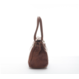 Italian handbag ANNABELLA - darkbrown