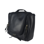 TRAVELBIRD TOILET BAG leather black