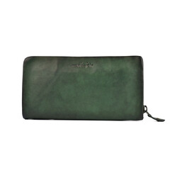 Marta Green Leather Wallet
