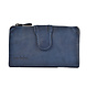 Elisa Women's Wallet in Cow Leather – Indigo Blue