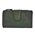 Elisa Green Leather Wallet