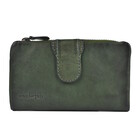 LADIES PURSE ELISA leather green