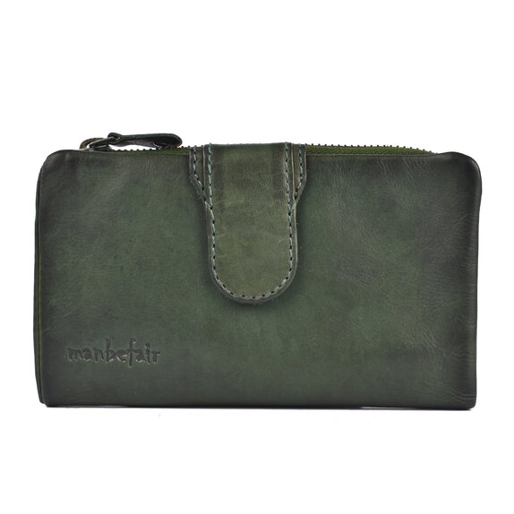 Elisa Women's Wallet in Cow Leather – Green