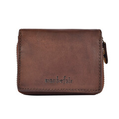 Little Marta Leather Wallet Chocolate Brown