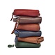 Little Marta Compact Wallet in Cow Leather – Chocolate Brown