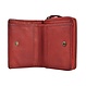 Little Marta Compact Wallet in Cow Leather – Chocolate Brown