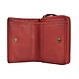 Little Marta Compact Wallet in Cow Leather – Red