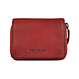 Little Marta Compact Wallet in Cow Leather – Red