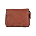 Little Marta Leather Wallet Reddish Brown