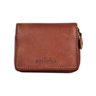 LADIES PURSE LITTLE MARTA leather reddish-brown