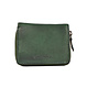 Little Marta Compact Wallet in Cow Leather – Green