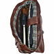 Aktentasche & Laptoptasche Winston aus Vollrindsleder – Grün-Schwarz