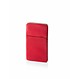 Handyhülle aus Nappaleder – 7,5 × 14,3 cm – Rot