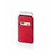 Leather Phone Sleeve – 7.5 × 14.3 cm – Red
