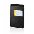 Leder-Sleeve 17 × 23 cm schwarz