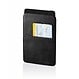 Leder-Sleeve aus Nappaleder – 17 × 23 cm – Schwarz