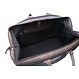Reisetasche Catania aus gewachstem Canvas & Leder – Schwarz