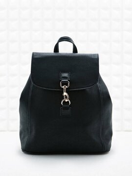 Small black backpack