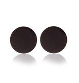 Oorknopjes Stainless Steel Black Studs