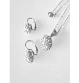 Sazou Jewels Ketting en Oorbellen Set Bol Stainless Steel