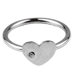 Ring Hart Stainless Steel