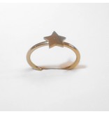 Ring Star Stainless Steel - Gold