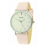 Ernest Horloge Madelena Zilver - Soft Pink