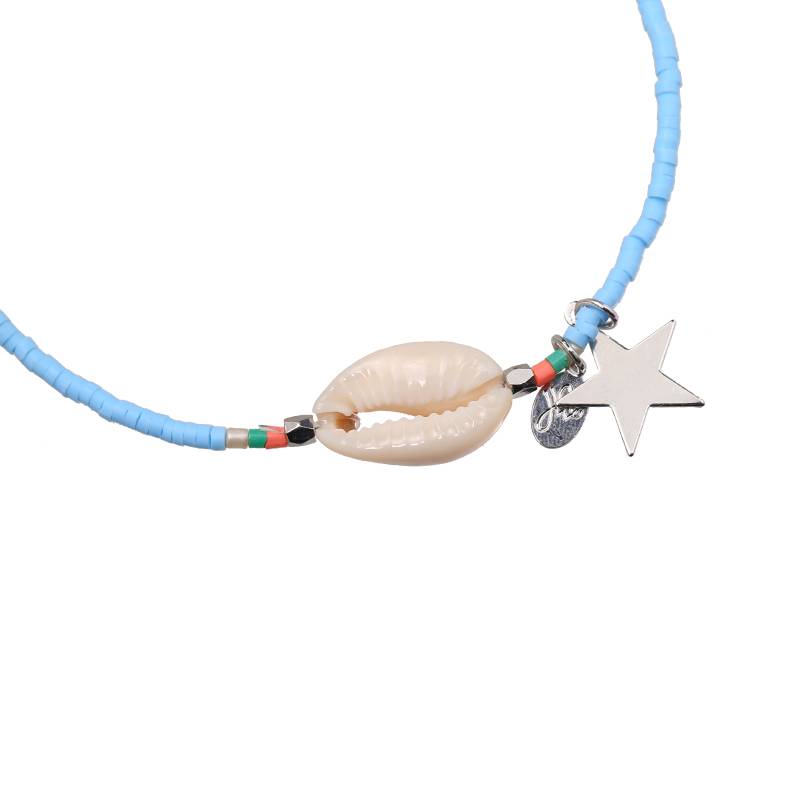 Enkelbandje Beach & Beads Blue