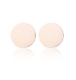 Oorknopjes Stainless Steel Rose Plated Studs