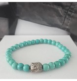 Armband Natural Stones - Turquoise - 6mm