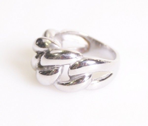 Stainless Steel ring Braided