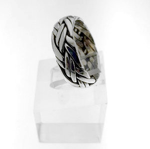 Zilveren Ring "Double Braided" - 925 Sterling Zilver