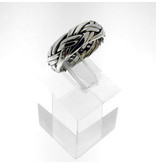 Zilveren Ring "Double Braided" - 925 Sterling Zilver