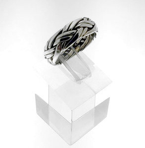 Zilveren Ring "Double Braided" - 925 Sterling Zilver