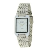 Ernest Dames Horloge Clasic Zilver Wit