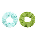 Scrunchie GREEN - set van 2