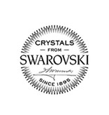 La Crystale 925 Sterling Zilveren Creolen met Swarovski® Crystals