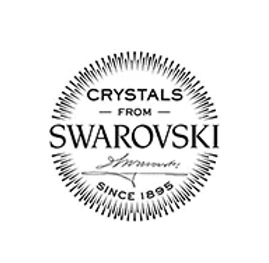 La Crystale Oorbellen "Kroontje" 925 Sterling Zilver met Swarovski® Crystals