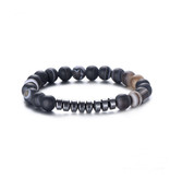 Armband Stripe - Just For Him - Natural Stones - Hematiet