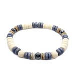 Armband Natural Colors Denim Blue uit de collectie "Back To Nature"  van Sazou Jewels